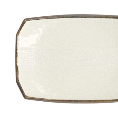Sushi Plate Hime Kobiki Light Green, Stoneware, 22 × 14.5 × 2.3 cm, Item No. 18853