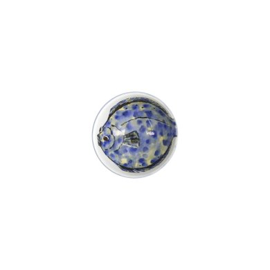 Reisschale Seafood Hirame Blau, Porzellan, Ø 11,2 × 6,2 cm, 300 ml, Art.-Nr. 18881