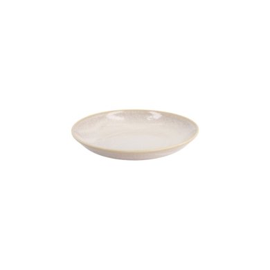 Plate Titanium Matte White, Porcelain, Ø 16.5 × 2.5 cm, Item No. 20370