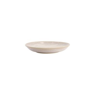 Plate Titanium Matte White, Porcelain, Ø 16.5 × 2.5 cm, Item No. 20370