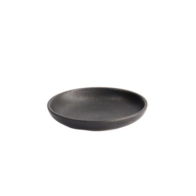 Ø 10x2cm Yuzu Black Saucer at g-HoReCa (picture 2 of 5)