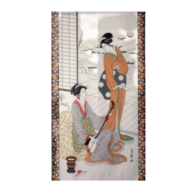 Goodwill Bijin-Ga Shamisen Noren (Vorhang für Türen) bei g-HoReCa