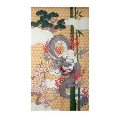 Goodwill Shochikuume and Unryu Noren (Vorhang für Türen) bei g-HoReCa