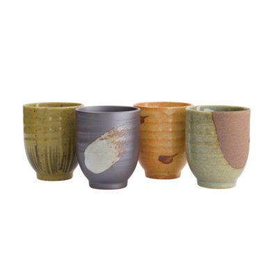 TDS, Teacup Giftset, 4-piece set, Ø6.7x8.3 cm, 200 ml, Item No. 20915