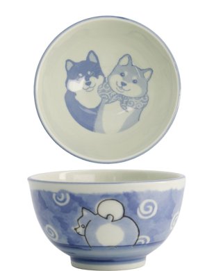 Kawaii Shiba-Dog Reis Schale bei g-HoReCa (Bild 1 von 5)