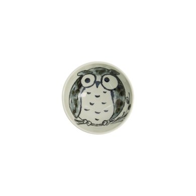 Rice Bowl Kawaii Owl Pink, Porcelain, Ø 13 × 8 cm, 400 ml, Item No. 20992