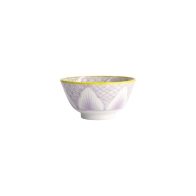 Tayo Bowl Lily Flower Purple, Porcelain, Ø 13.5 × 6.8 cm, 300 ml, Item No. 21159