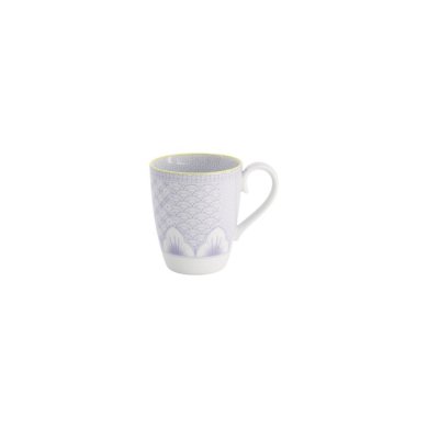 Tokyo Design Studio Tasse Lily Flower Lila, Porzellan, Ø 8,8 × 10,5 cm, 350 ml