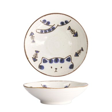 Kawaii Cat Neko Flache Schale Schale bei g-HoReCa (Bild 1 von 5)