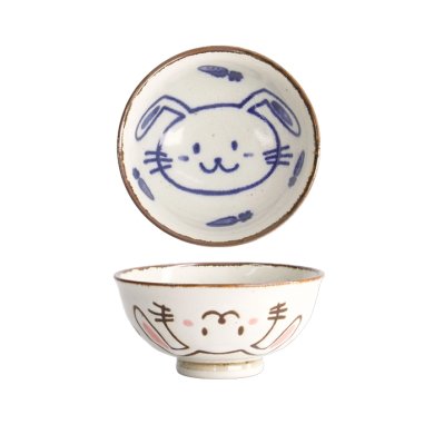 Kawaii Rabbit Usagi Reis schale Schale bei g-HoReCa (Bild 1 von 5)