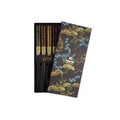 Black Blue Chopstick Set at g-HoReCa (picture 1 of 5)