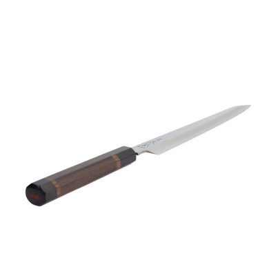 Kiritsuke-Messer Masamoto Carbon Steel Special Ebony Octagon (Filetiermesser), Klinge 27 cm, Art.-Nr. 21393