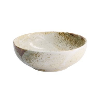 Weiß/Braun Yukishino Schale bei g-HoReCa (Bild 2 von 5)