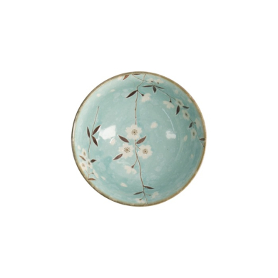 Reisschale Light Blue Sakura, Porzellan, Ø 17 × 9 cm, 900 ml, Art.-Nr. 21589