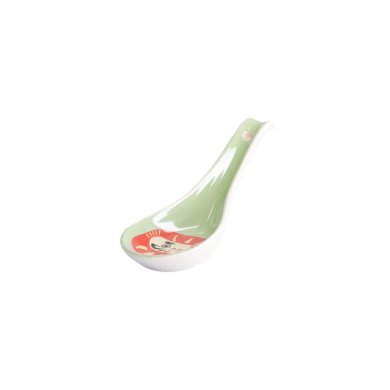 Suppenlöffel Kawaii Daruma Grün, Porzellan, 13,8 cm, Art.-Nr. 21680