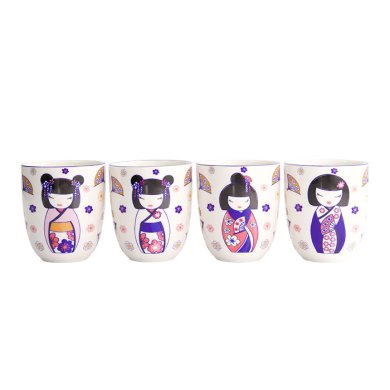 Ø 7x8cm Kawaii Maiko Tassen-Geschenkset  4Stk bei g-HoReCa (Bild 2 von 4)