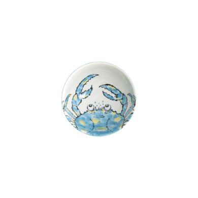 Schale Seafood Krabbe Hellblau, Porzellan, Ø 13,2 × 7,3 cm, 500 ml, Art.-Nr. 21932