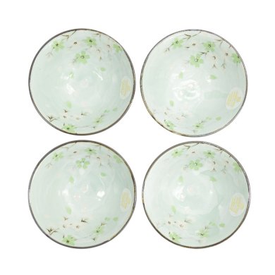TDS, Schalen Set, 4-tlg., Green Cosmos, Ø 13x6cm 350ml, Art.-Nr. 22024