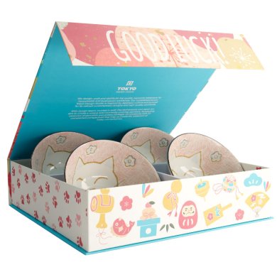 TDS, Bowls Set, 4-piece set, Kawaii Tayo Bowls, Ø 14.8 cm, Item No. 22036