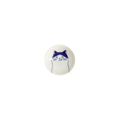 Soy Sauce Dish, Kawaii Cat Nora, Ø 9 x 2.7 cm, Item No. 22068