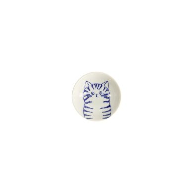 Soy Sauce Dish, Kawaii Cat Dora, Ø 9 x 2.7 cm, Item No. 22071
