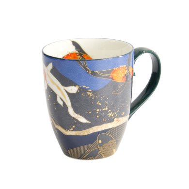 TDS, Tasse mit Geschenkbox, Kawaii Goldfish Blue, Ø 8,5x10,2cm, 380 ml, Art.-Nr. 22120