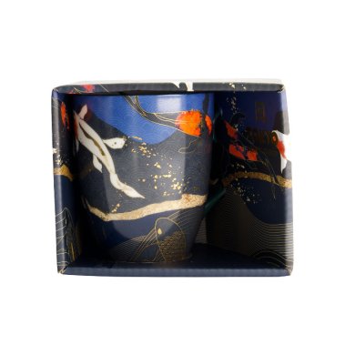 TDS, Tasse mit Geschenkbox, Kawaii Goldfish Blue, Ø 8,5x10,2cm, 380 ml, Art.-Nr. 22120