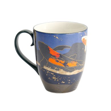 TDS, Tasse mit Geschenkbox, Kawaii Goldfish Blue, Ø 8,5x10,2cm, 380 ml, Art.-Nr. 22120