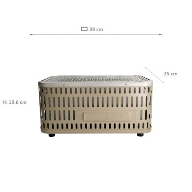 TDS, Konro Grill, Kitchenware, 39x25x19.6cm, Item No. 22190