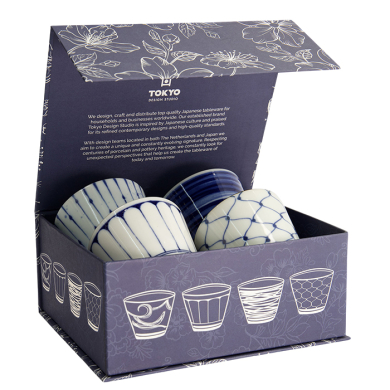 Nippon White 4 Becher Set mit Untertassen bei g-HoReCa (Bild 1 von 14)