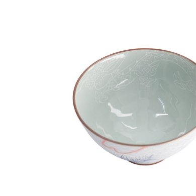 Reisschale Kawaii Luster Dragon Blau, Porzellan, Ø 11,5 × 6 cm, 300 ml, Art.-Nr. 22253