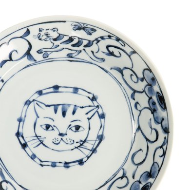 TDS, Flache Schale, Neko Maruke Cat, Ø 20,7x3,8cm,  Art.-Nr. 22297