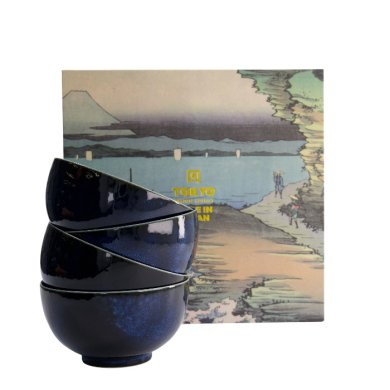 TDS, 4 Bowls Set, Cobalt Blue, Ø 13,2 cm, Item No. 22563