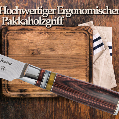 Sashimi Messer mit 3 Acrylringen (Filetiermesser) bei g-HoReCa (Bild 6 von 7)