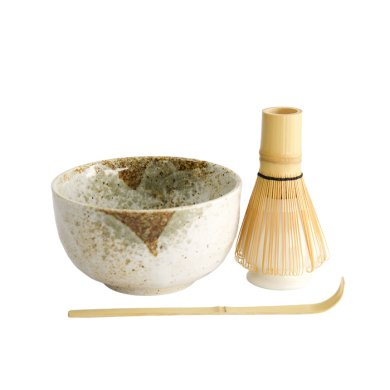 TDS, Matcha Bowl Giftset , 4-piece set, 11 x 8 cm, Yukishino, Item No. 33002