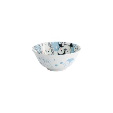 Tayo-Schale Kawaii Animal Blau, Porzellan, Ø 15,2 × 6,7 cm, 500 ml, Art.-Nr. 33021