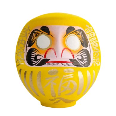 TDS, Daruma, Dekoration, Gelb, 40cm - Art Nr. 33058