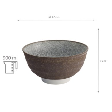 TDS, Tayo Bowl, Satomaki Kairagi, Ø 17 x 9cm 900ml, Item No. 33169
