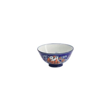 Schale Kawaii Snapper Blau, Porzellan, Ø 11,5 × 6 cm, 300 ml, Art.-Nr. 33205