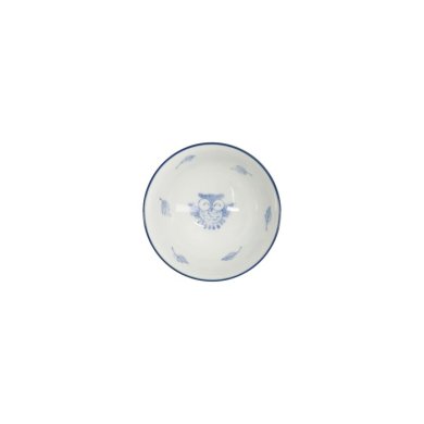 Bowl Kawaii Owl Blue/White, Porcelain, Ø 11.5 × 6 cm, 300 ml, Item No. 33207