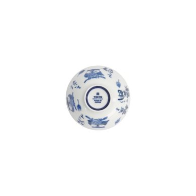 Bowl Kawaii Owl Blue/White, Porcelain, Ø 11.5 × 6 cm, 300 ml, Item No. 33207