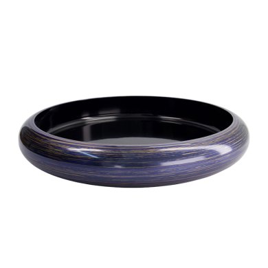 TDS, Sushi Oke, Brush, Außen 47,6 x 8cm, innen 40,9 x 5,4 cm, Lila/Gold - Art Nr. 33303