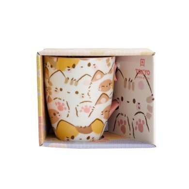 TDS, Tasse, Kawaii Cat, im Geschenkbox, Ø 8,5x10,2cm 380ml, Art Nr. 33357