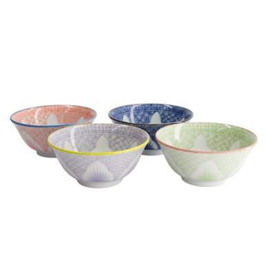 4 Schalen Set Geschenkset Mixed Bowls bei g-HoReCa (Bild 3 von 5)