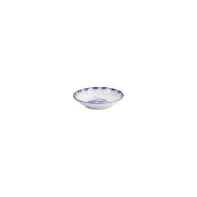 Sauce Bowl Shrimp Blue/White, Porcelain, Ø 9 × 2 cm, Item No. 33562