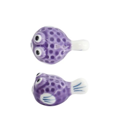 TDS, Chopstick Rest, Blowfish Purple, Item No. 33565