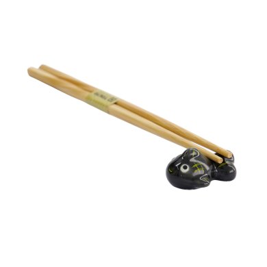 TDS, Chopstick Rest, Goldfish Schwarz, Item No. 33569