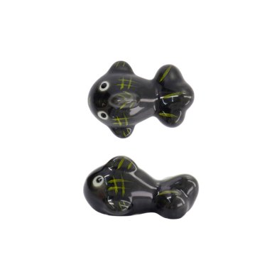 TDS, Chopstick Rest, Goldfish Schwarz, Item No. 33569