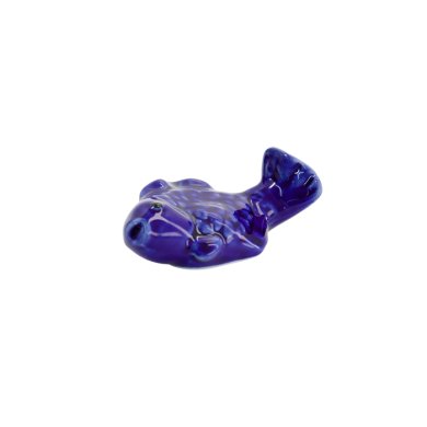 TDS, Chopstick Rest, Fish Blue, Item No. 33570