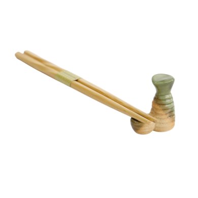 TDS, Chopstick Rest, Sake Set Green, Item No. 33579